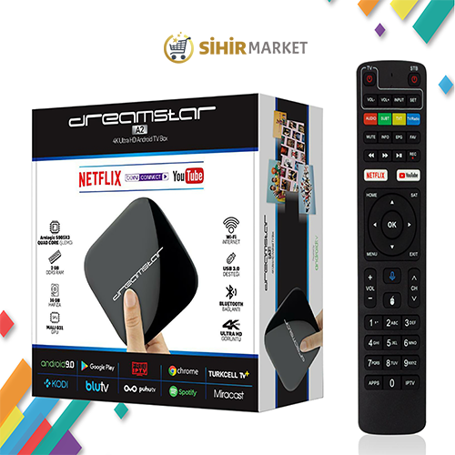DREAMSTAR A2 4K ANDROID TV BOX
