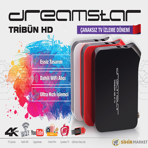 DREAMSTAR TRİBÜN ÇANAKSIZ TV İZLEME