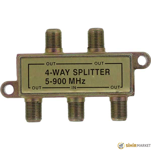 1/4 SPLITTER 5-900MHZ (KABLOLU YAYIN İÇİN) MAG
