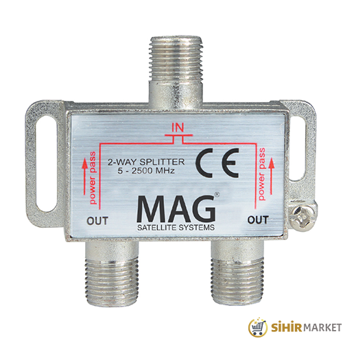 1/2 SPLITTER 5-2500 MHZ MAG