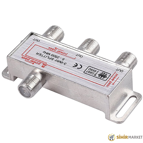POWERMASTER 1/3 SPLITTER 5-2500 MHZ 