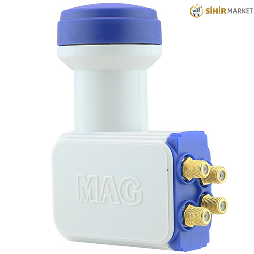 MAG DÖRTLÜ LNB ALTIN UÇLU SHARP CHİP 0.1DB