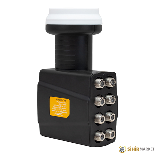 T&SMART 0.8DB ULTRA HD 4K UNIVERSAL SEKİZ ÇIKIŞLI LNB
