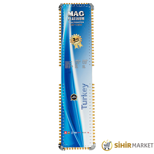 MAG PLATINUM 10*80 KASKATLI UYDU SANTRALİ
