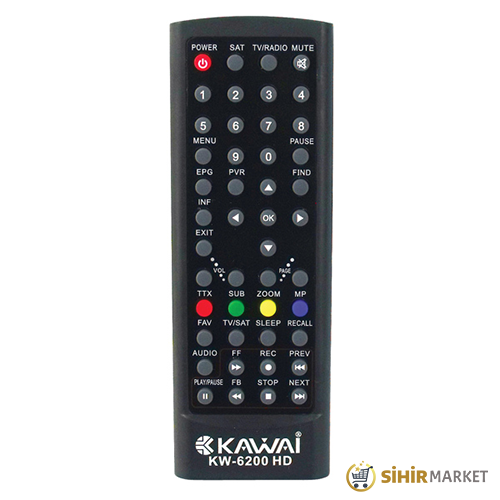 KR KAWAI KW-6200 HD UYDU KUMANDASI (31808=31533)