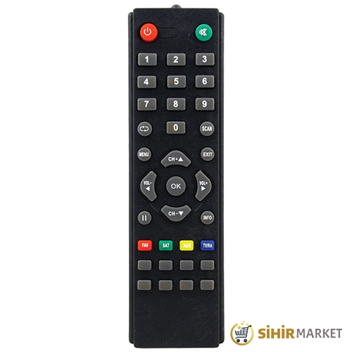 KSP KR SAMUX 5000*AMSTRAD 16400*CVS 8100 UYDU KUMANDA PAUSE'Lİ