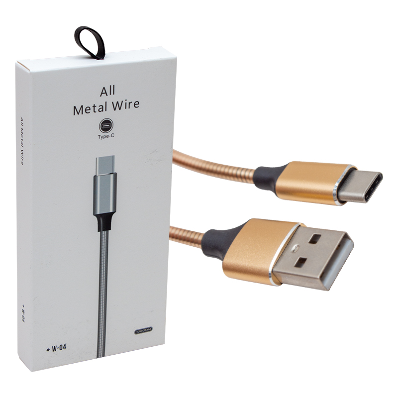 POWERMASTER PM-3799 TYPE-C METAL ÖRGÜLÜ DATA VE ŞARJ KABLOSU