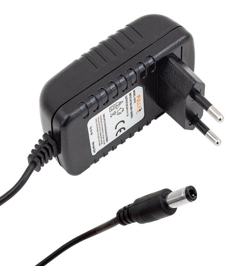 FULLY 1612B 5 VOLT 2 AMPER 5.5*2.5 MM UÇLU PRİZ TİPİ ADAPTÖR