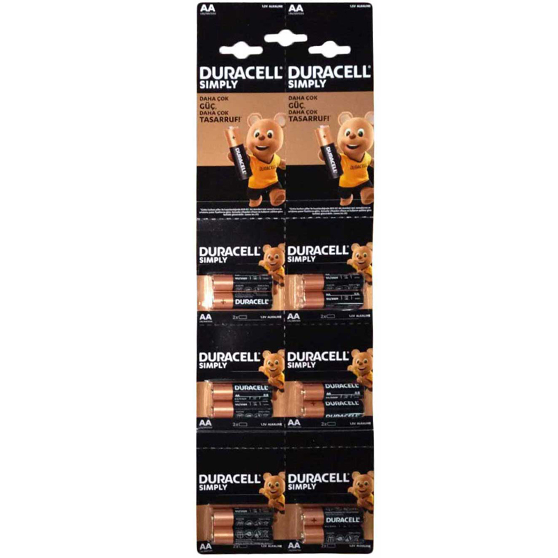 DURACELL AA KALEM PİL LR6/MM1500