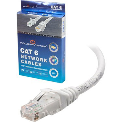 KABLO.CAT6 2 METRE GRİ POWERMASTER KUTULU