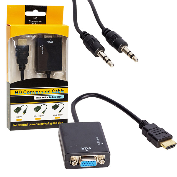 POWERMASTER PM-32015 HDMI TO VGA ADAPTÖR