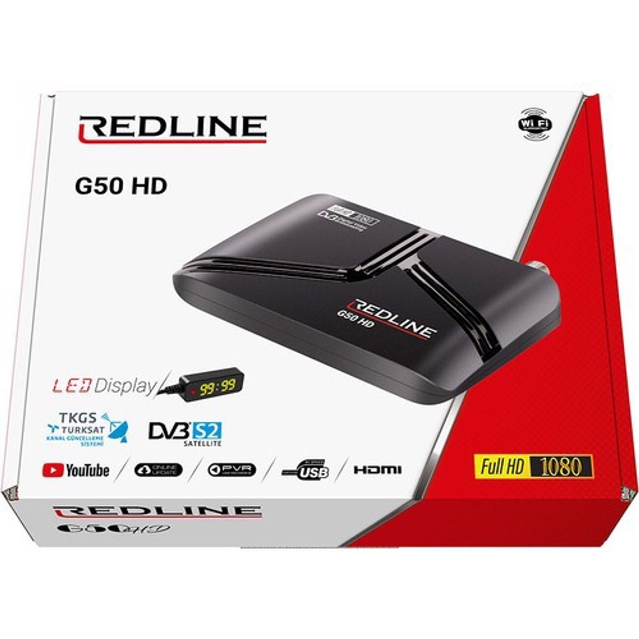 REDLINE G50 HD UYDU ALICISI